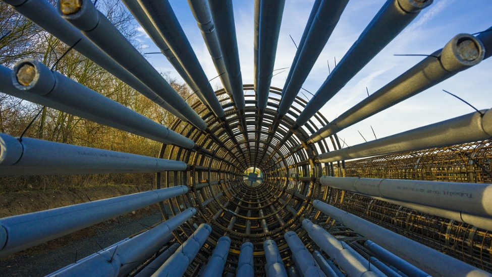 Bewehrungskörbe für Bohrpfahlwände