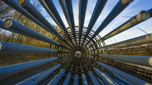 Bewehrungskörbe für Bohrpfahlwände