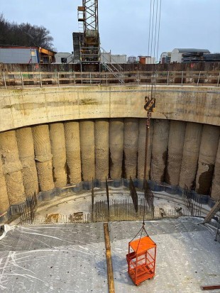  Neuer Rheindüker - Bauarbeiten schreiten planmäßig voran