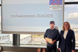 Mitgliederversammlung der Hochwassernotgemeinschaft (HWNG) Rhein e.V. mit Preisverleihung