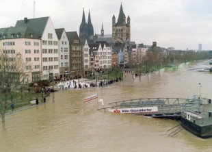 Bild Hochwasser - 29.03.1988 / 9.95m