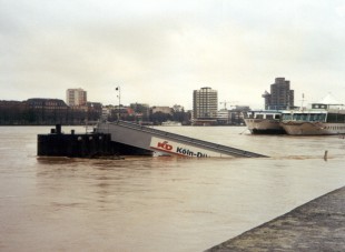 Bild Hochwasser - 17.03.2001 / 7.99m
