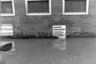 Bild Hochwasser - 14.02.1966 / 7.83m