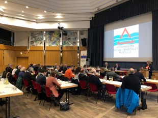 Hochwasserschutz am Rhein: Grenzüberschreitende Zusammenarbeit im Fokus