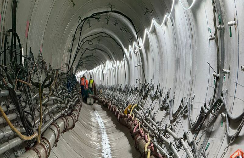 Einmal unter dem Rhein unterwegs